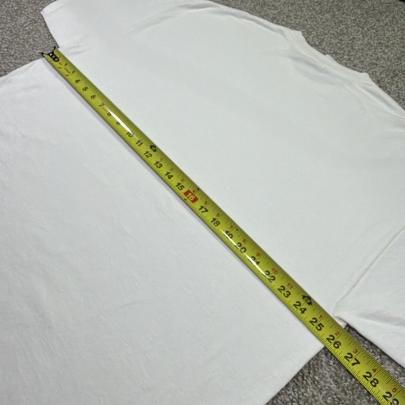 Vintage Serenity Prayer Tee Size XXL White 90s Jesus Tee Good 90s Rare - Picture 9 of 10